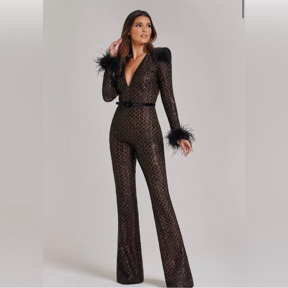 Rachel Nadine Mirabi jumpsuit a size large